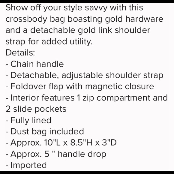 New BROWN shoulder bag *price firm unless bundled* - Picture 4 of 4